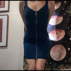 Denim dress
